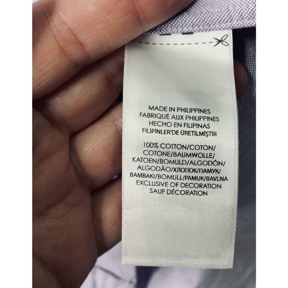 Ralph Lauren Classic Oxford Button Up Shirt Mens 4XLT Full Color Pony NWT $99 - Picture 7 of 8